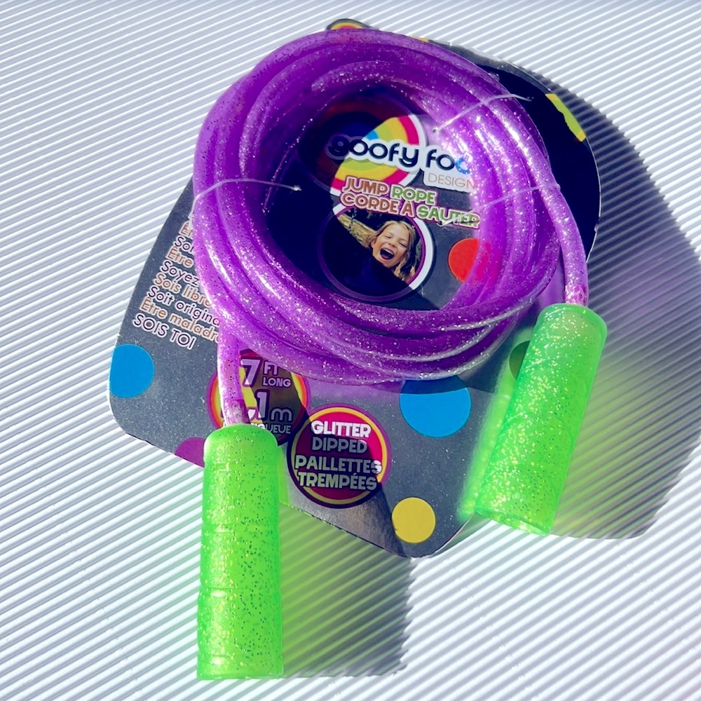 🆕 NEW Goofy Foot Designs Jump Rope (Purple)